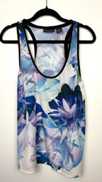 DKNY Jeans Floral Tank Top  on hanger