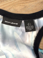 DKNY Jeans Floral Tank Top  inside tag
