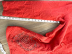 Desigual coat red with heart pattern made in canada desigual jacket measuring 18" sleeve length