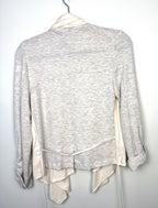 Dolce Vita colour block drape cardigan back view
