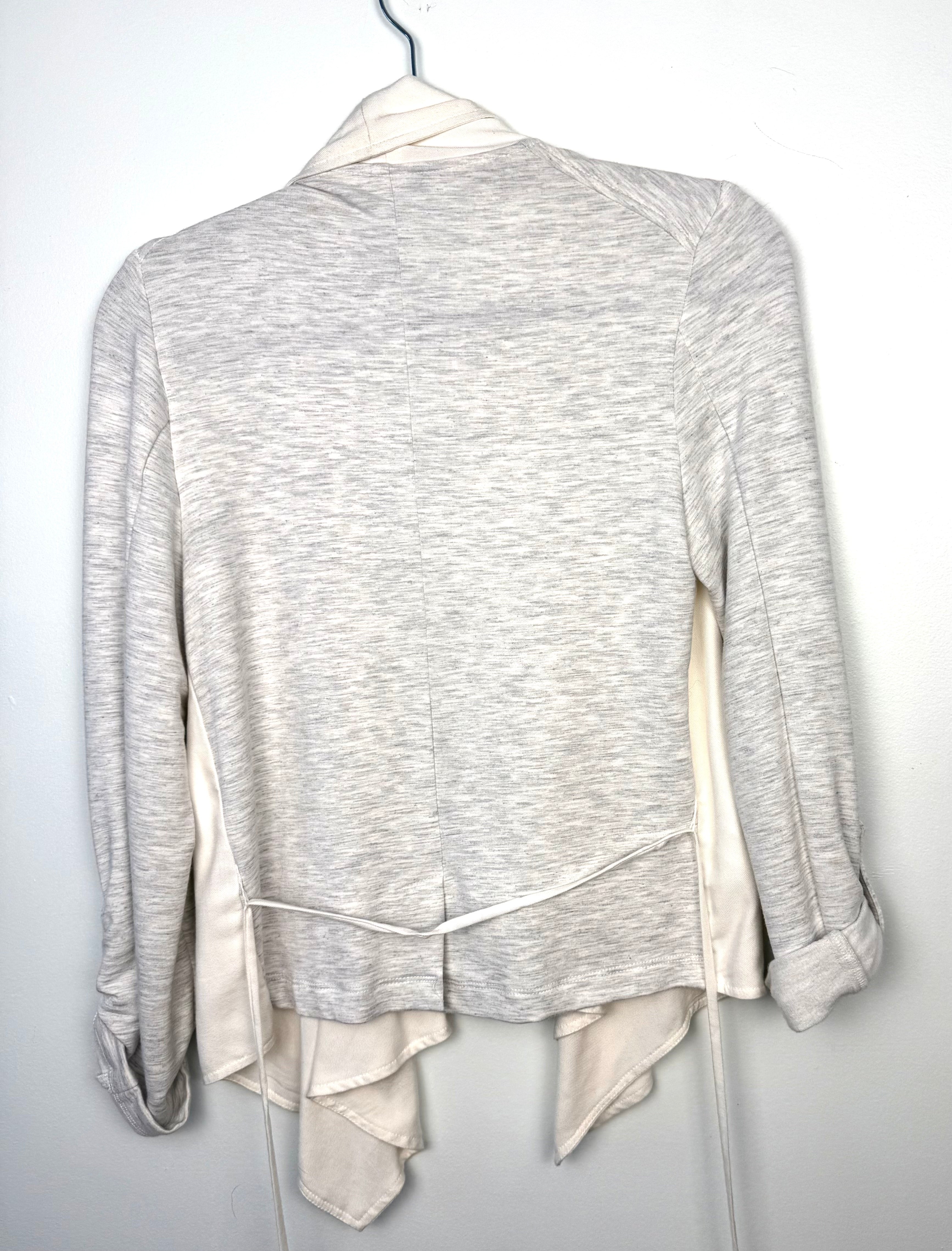 Dolce Vita colour block drape cardigan back view