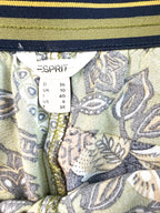 Esprit Patchwork Floral Wide Leg Pants Boho inside tag 