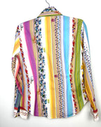 Etro Milano  Italian Designer Blouse back view 
