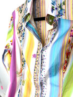 Etro Milano  Italian Designer Blouse collar detail 