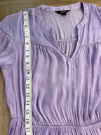Flouncy Vera Wang Summer Dress measuring 16" from shoulder to waist