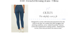 French Dressing Jeans | Olivia Fit | Size 10 at Blue Sparrow Shop  measuring 9" rise