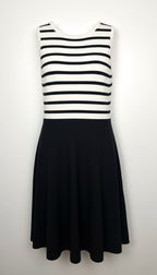 GAP 100% Cotton Sleeveless Fit-and-Flare Knit Dress | Size L at Blue Sparrow shop