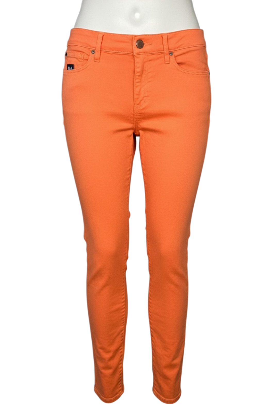 GAP 1969 Legging Jeans Size 28 | Orange Skinny Stretch Jeans Mid Rise