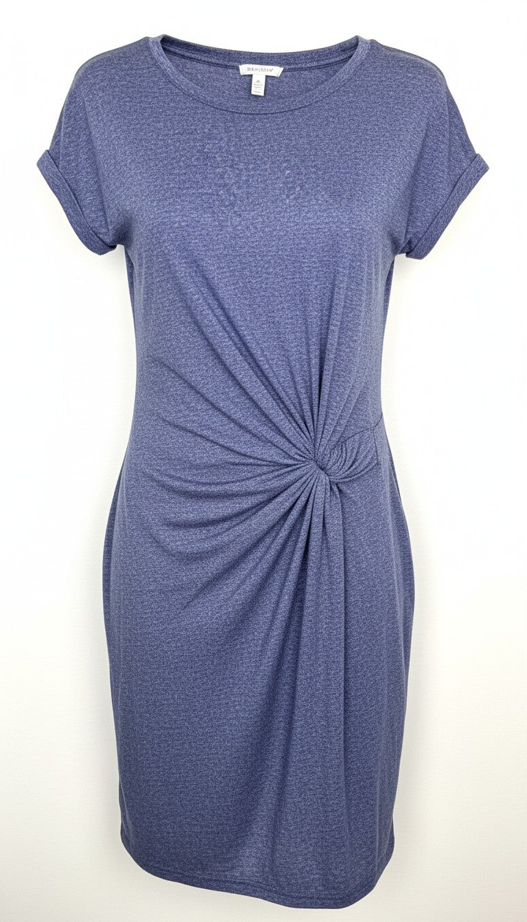 GAP Knotted Universally Flattering T-Shirt Dress | Size M at Blue Sparrow Shop 