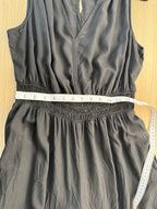 Gap jumpsuit measuring relaxed elastic waist 26" 