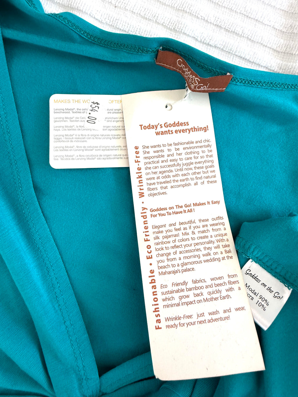 Goddess new tags on NWT 90% Modal Goddess on the Go Modal Top | Size XXXL at Blue Sparrow Shop
