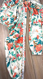 Guess  Floral Jogger Style Dress Pants at Blue Sparrow measuring 28" inseam