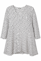 Habitat Clothes to Live in Striped Tunic Top | Size XL at Blue Sparrow Shop
