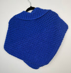 Hand Knit Bolero Convertible Shrug  reversed side up back view 