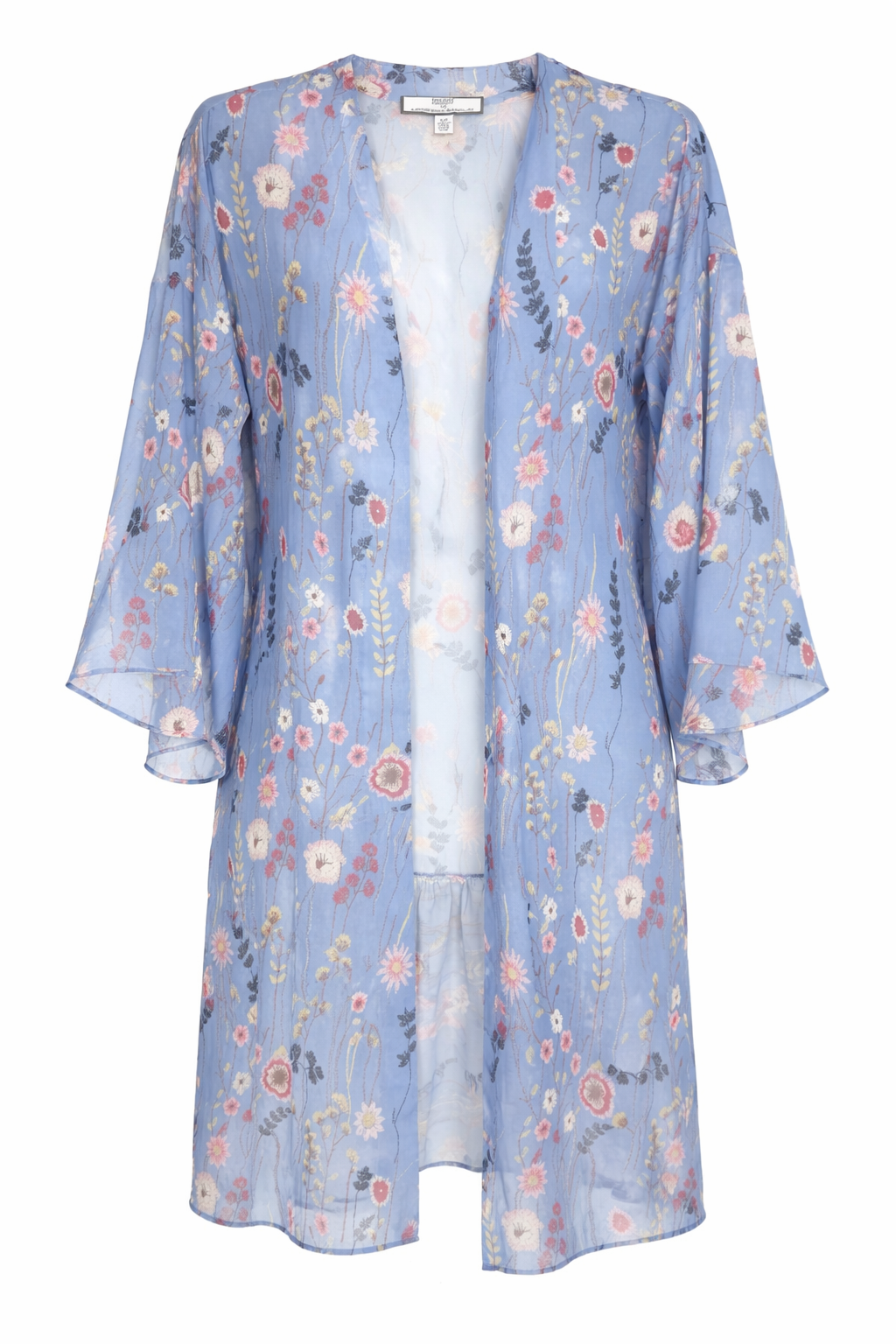 Hilary Radley Kimono | Blue Hilary Radley Long Duster Jacket Boho Style at Blue Sparrow Shop