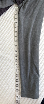 Hypnose Grey Mixed-Media Layered Cardigan | Size S/M measuring 19" sleeve