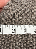 Handmade Chunky knit Button-Front Vest | Size S