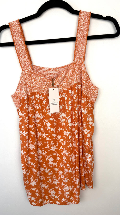 100% Cotton NWT Denver Hayes Sleeveless Top | Size S