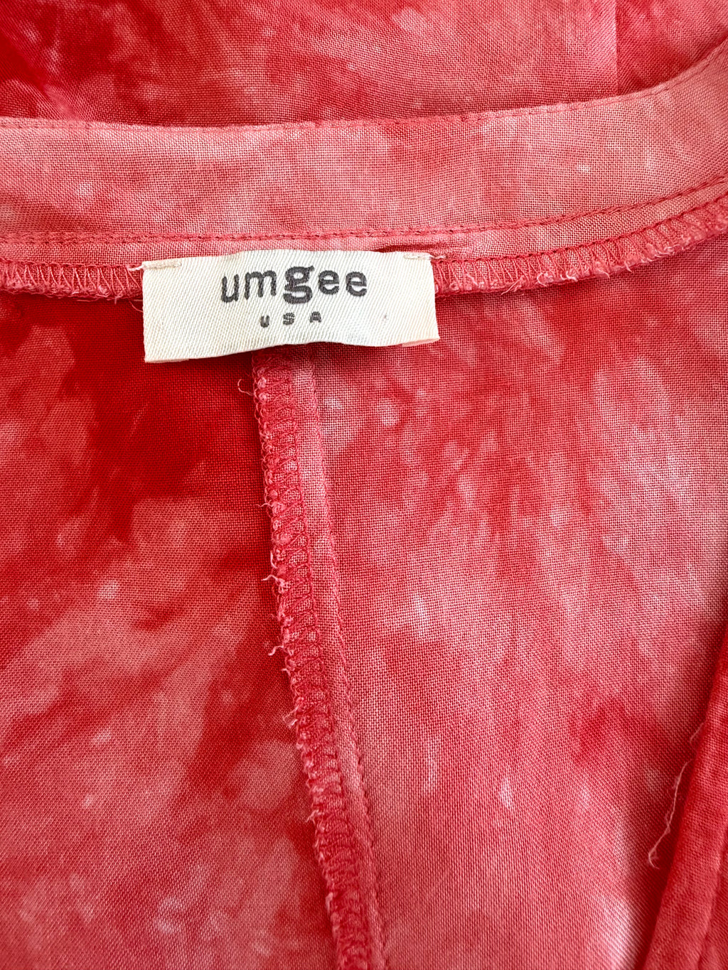 Umgee Tie Dye Tunic Top | Oversized Boho Cover Up | Resort Wear