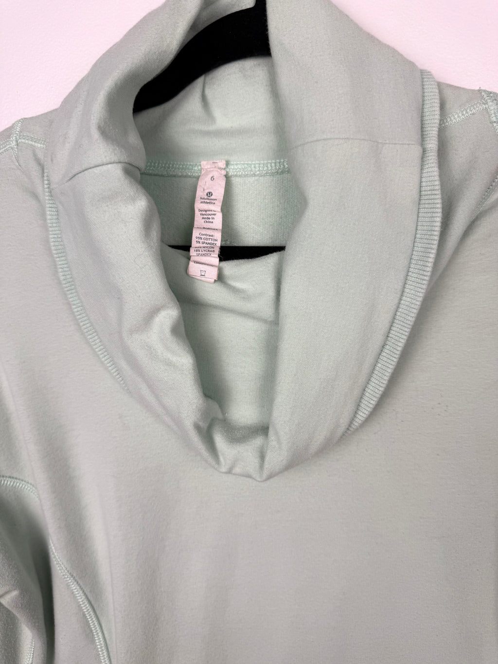 Lululemon Cowl Neck Pullover | Size 6