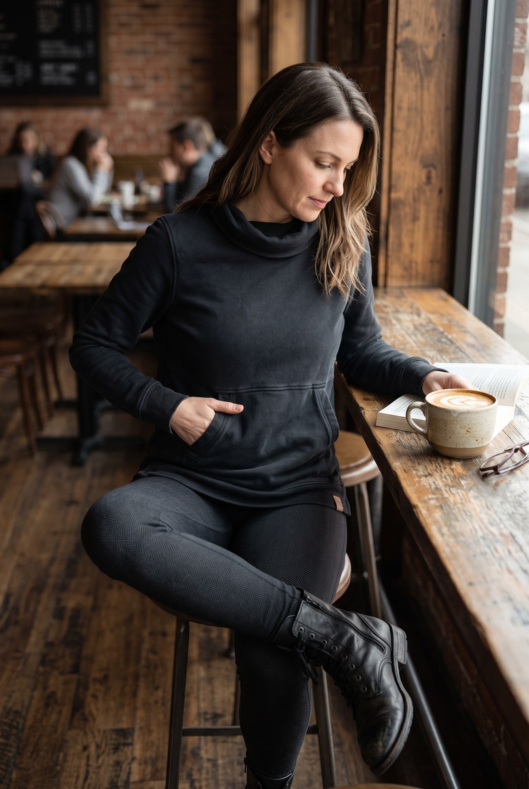 Lululemon Scuba Cowl Neck Pullover | Size 8