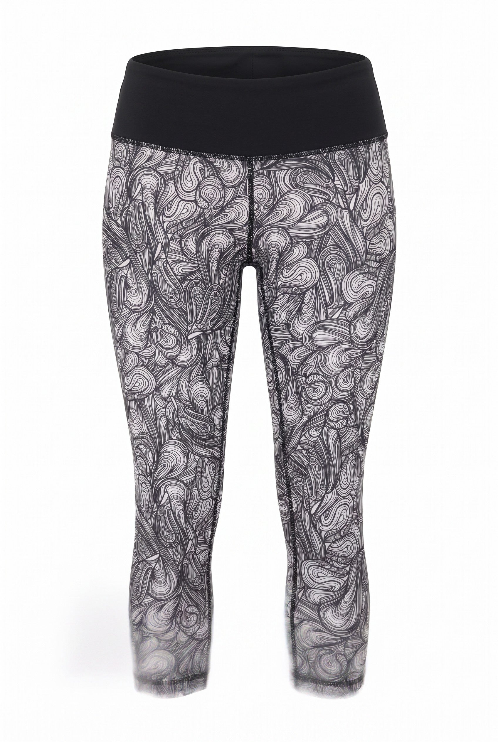 Lululemon Swirl Print Crop Legging | Size 8