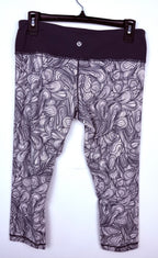 Lululemon Swirl Print Crop Legging | Size 8