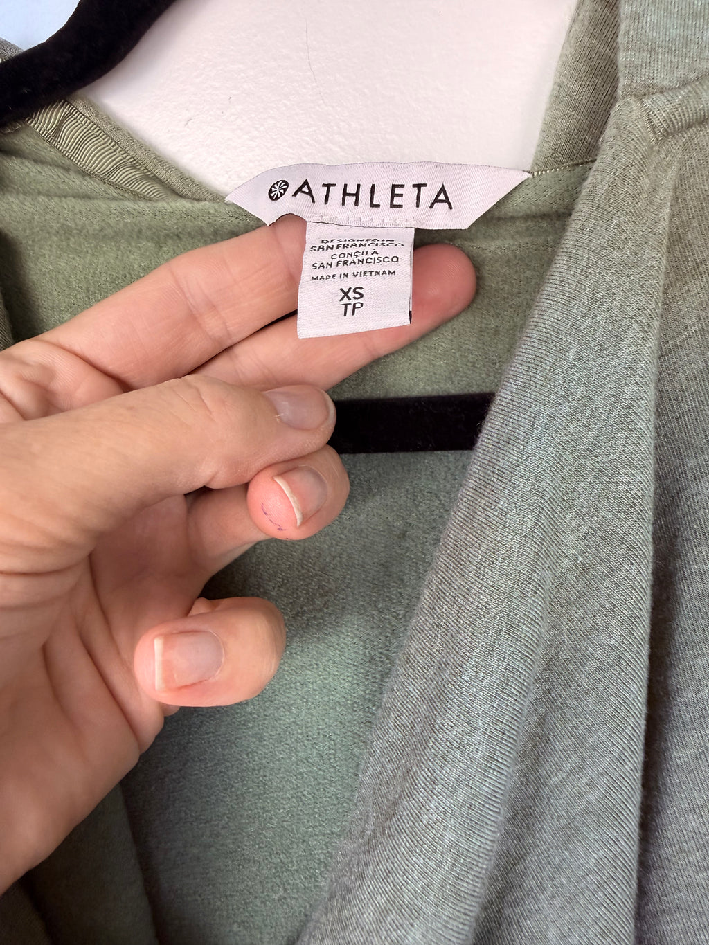 Athleta hooded Sweatshirt | XS fits Medium