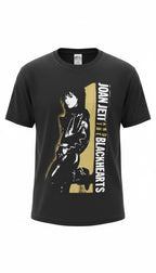 Joan Jett and the Blackhearts 100% Cotton Band Tee — Official Merch | Size M at Blue Sparrow Shop