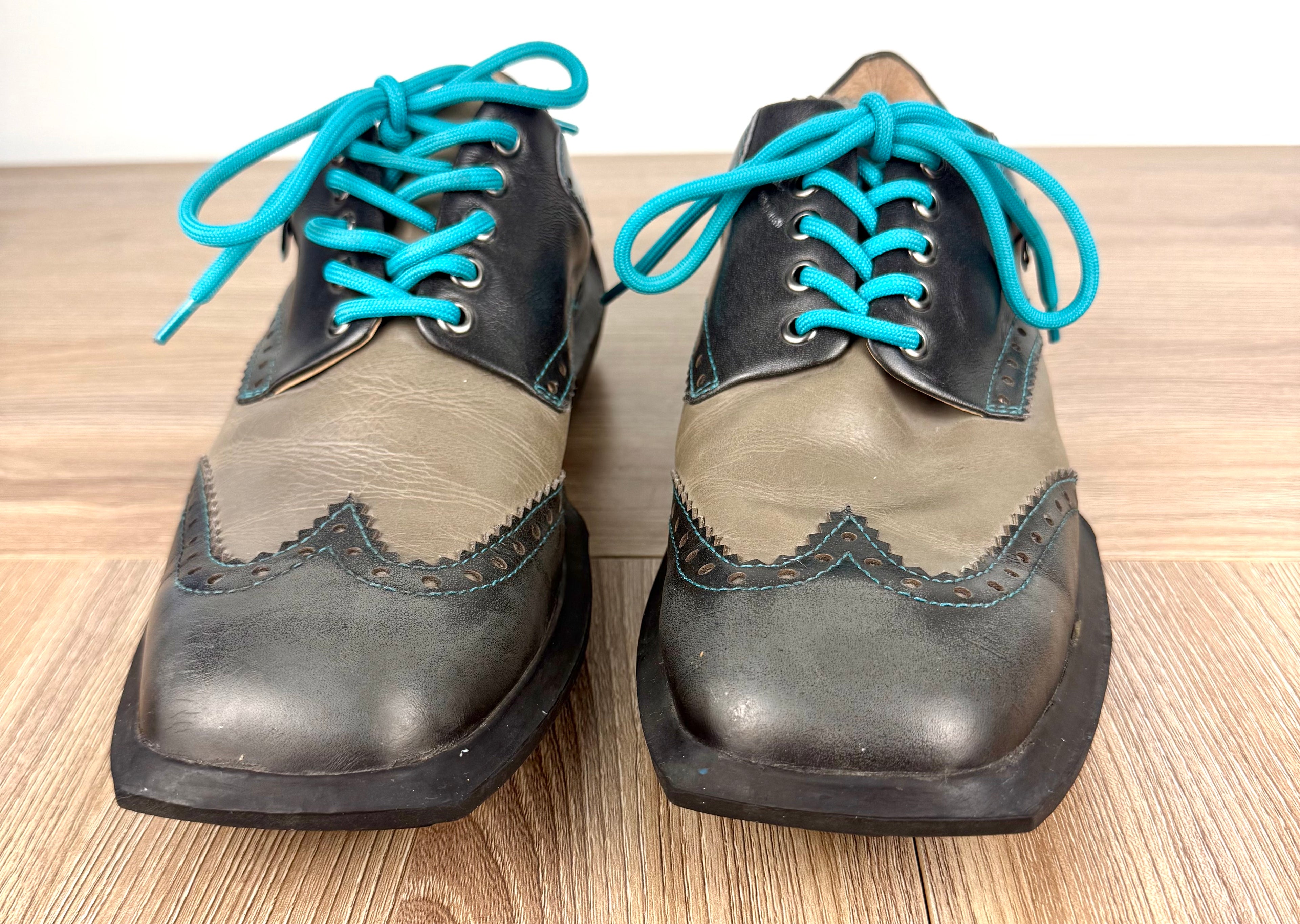 John Fluevog Future Angel Brogue Oxford top view 