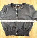 Karl Lagerfeld Paris Black Cardigan measuring 35" bust 