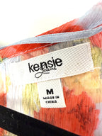 Kensie sheer summer top size medium tag