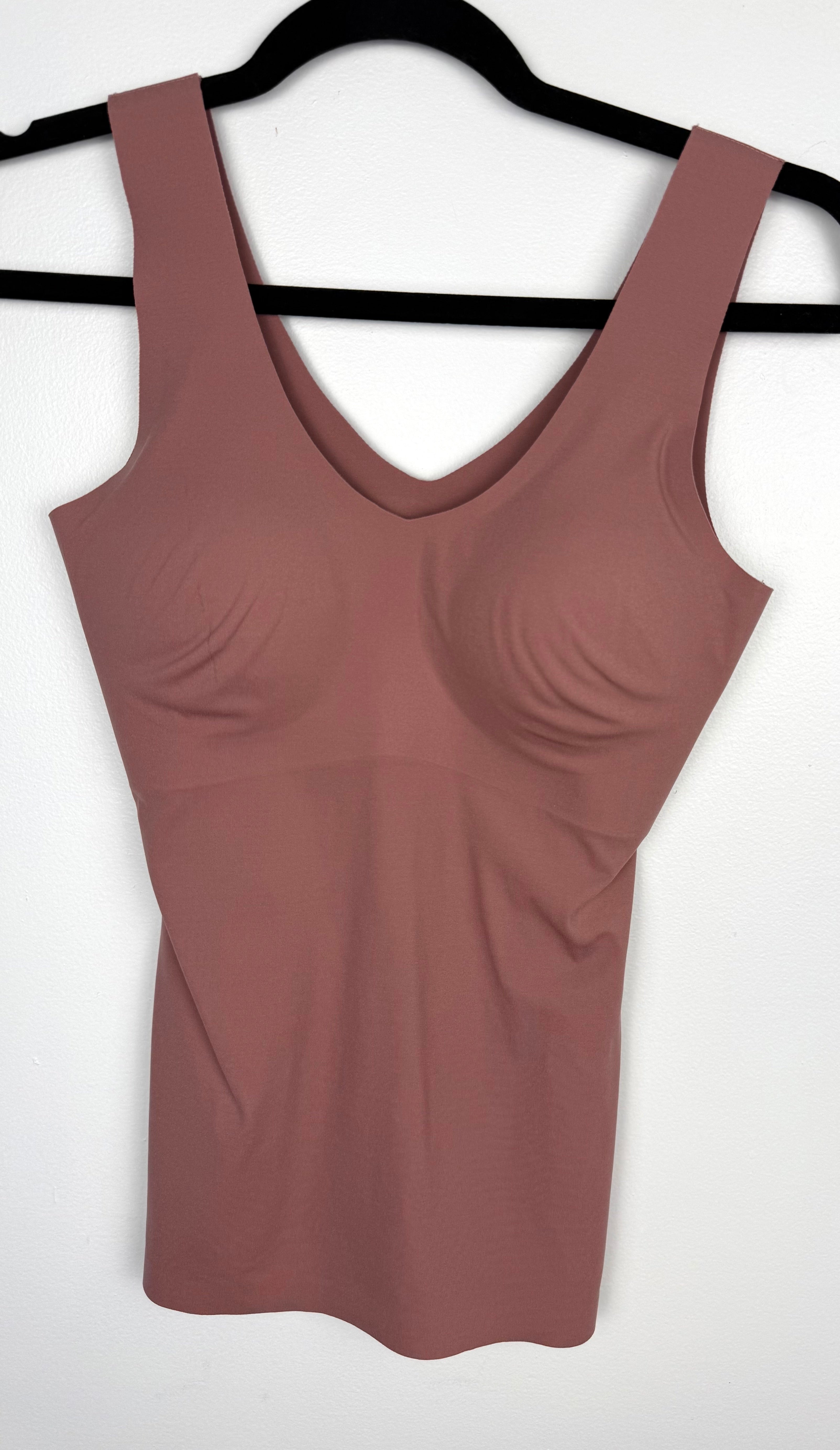 Knix Cami Shaper with Built-In Bra | Size S at Blue Sparrow Shop on hanger