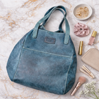 Kunitz Genuine Leather Canadian Handcrafted Handbag at Blue Sparrow Shop