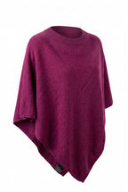 La Fiorentina 100% Cashmere Poncho | One Size on white background