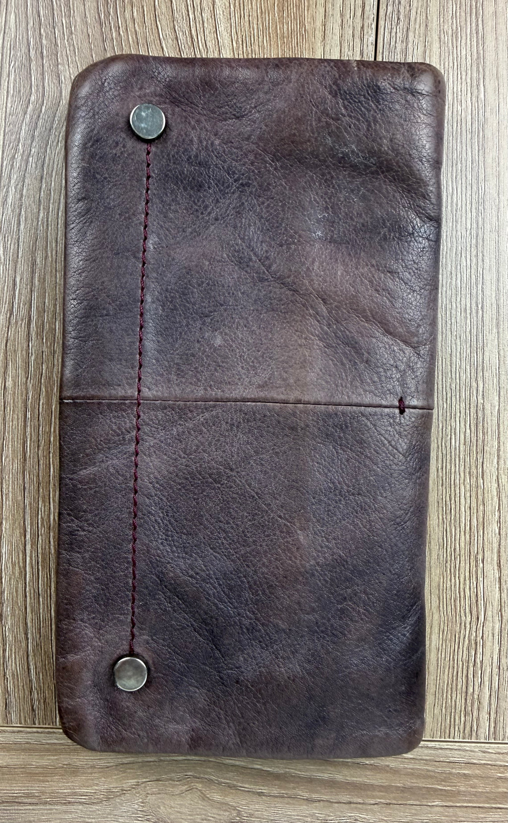 Latico Leathers Distressed Leather Clutch Wallet