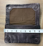 Latico Leathers best selling Terry Leather Wallet measuring 8" 