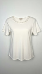 Laura_Petites_Pearl_Neckline_Top_at Blue Sparrow Shop