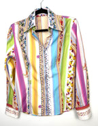 Etro Milano  Italian Designer Blouse  on hanger