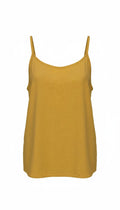  Linen-Cotton Blend Spaghetti Strap Cami | Size M at Blue Sparrow Shop