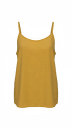  Linen-Cotton Blend Spaghetti Strap Cami | Size M at Blue Sparrow Shop