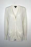 Linen Blend J.CREW Lightweight Cardigan | Size M at Blue Sparrow Shop