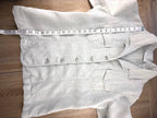 Liz Claiborne 100% linen blazer measuring 24" shoulder to hem 