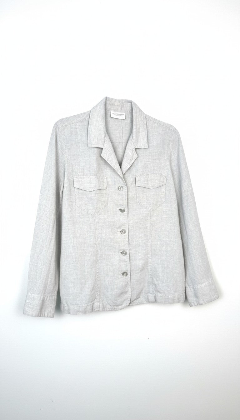 Liz Claiborne 100% Linen Blazer | Size L