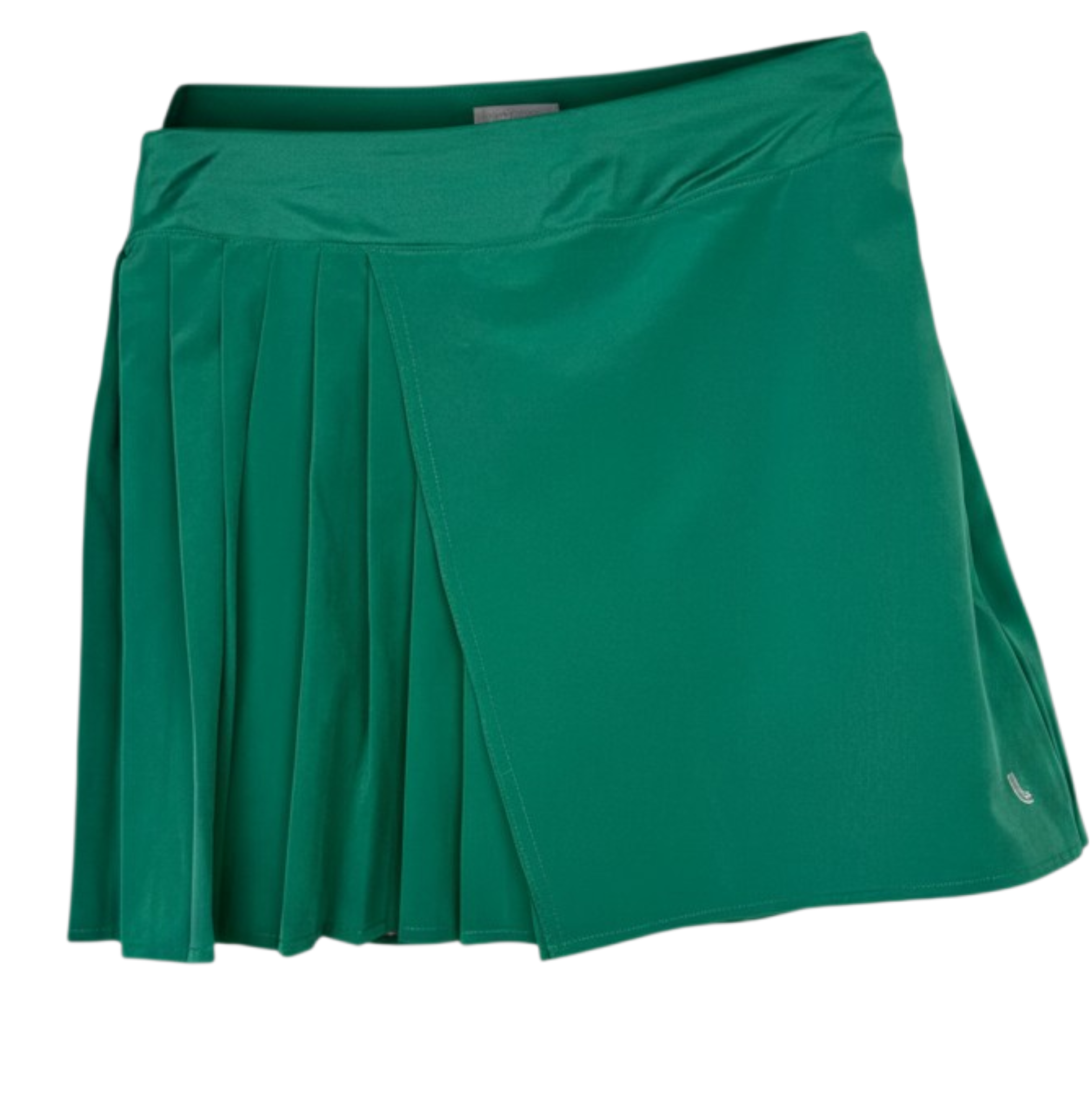 Lolë Emerald Green Pleated Athletic Skort | Built In Shorts | Size S