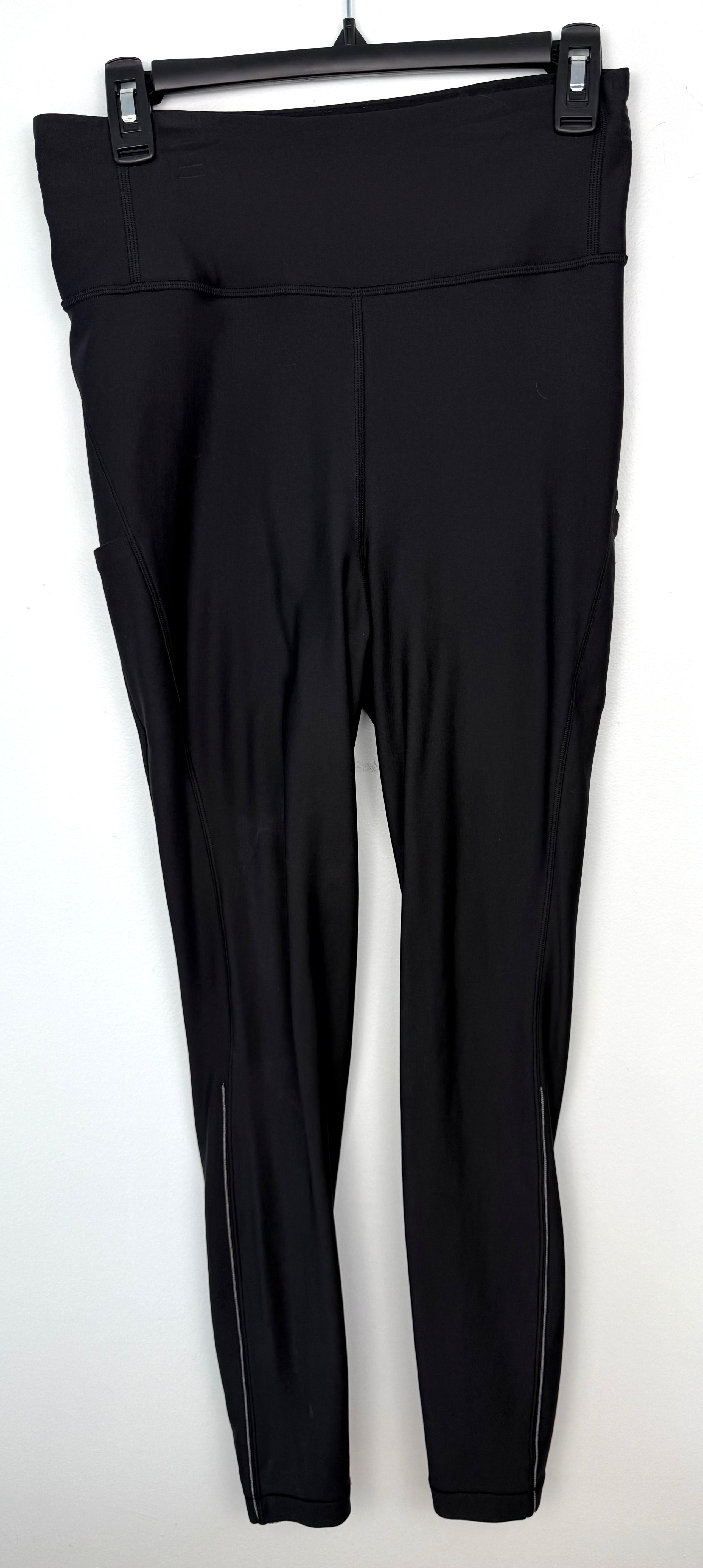 Lululemon Black High Waisted Leggings | Size 8 at Blue Sparrow Shop