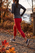 Lululemon High-Rise  Leggings | Size 8/10 on woman going for run in fall 