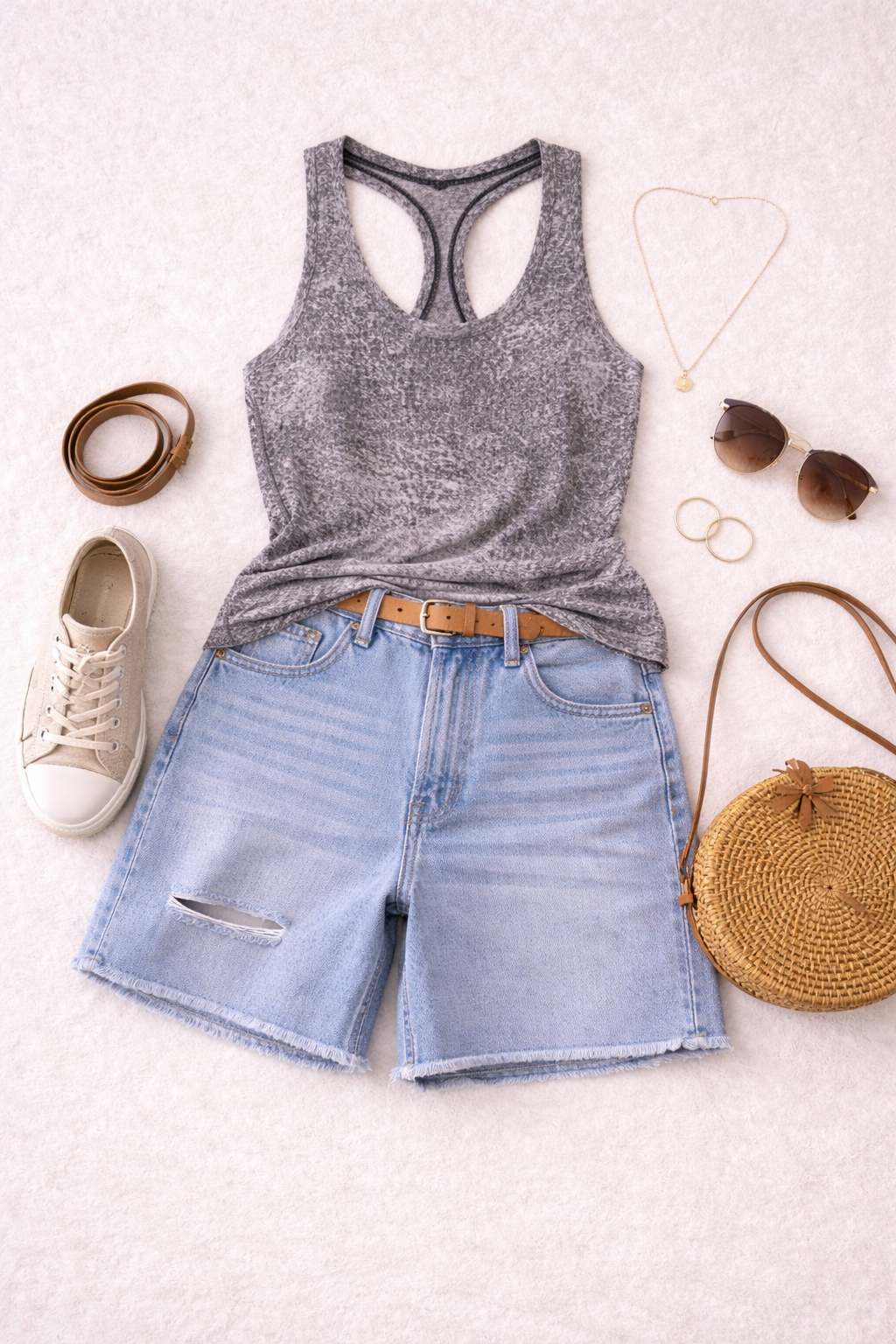 Lululemon Racerback Tank Top resale at Blue Sparrow Shop  lifestyle photo 