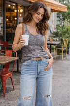Lululemon Racerback Tank Top resale at Blue Sparrow Shop  on women at cafe