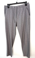 Lululemon women’s grey drawstring lounge pants front view